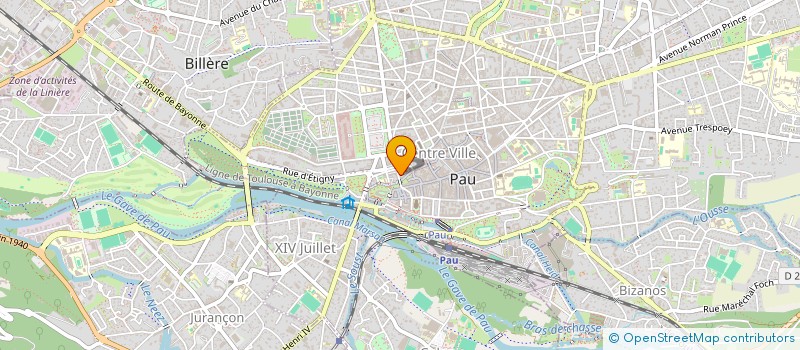 localisation de l'entreprise MADAME ELSA RENARD à PAU