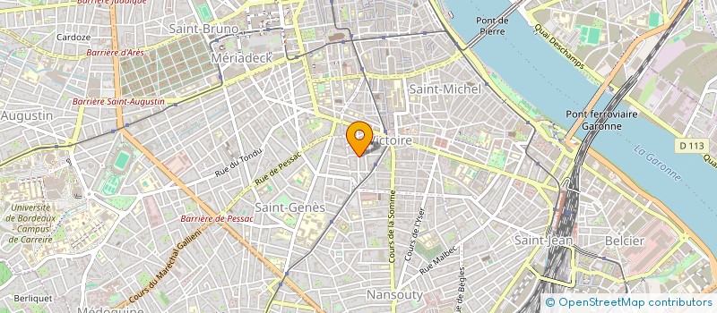 localisation de l'entreprise MADAME ELSA RENOUF  BORDEAUX