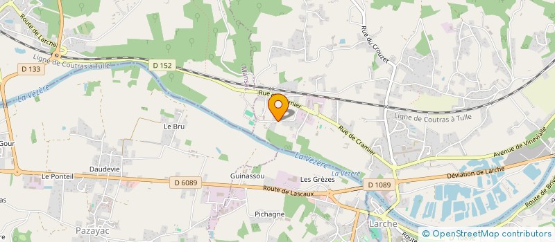 localisation de l'entreprise MADAME ELSA RICHARD  SAINT-PANTALEON-DE-LARCHE