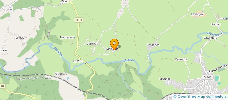 localisation de l'entreprise MADAME ELSA RISPAL à YTRAC