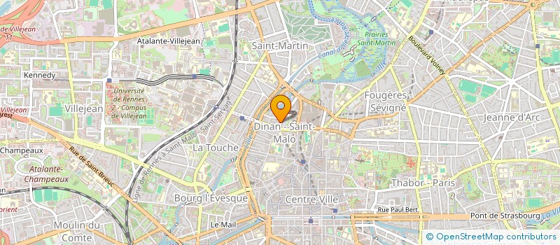 localisation de l'entreprise MADAME ELSA RIVOLET  RENNES