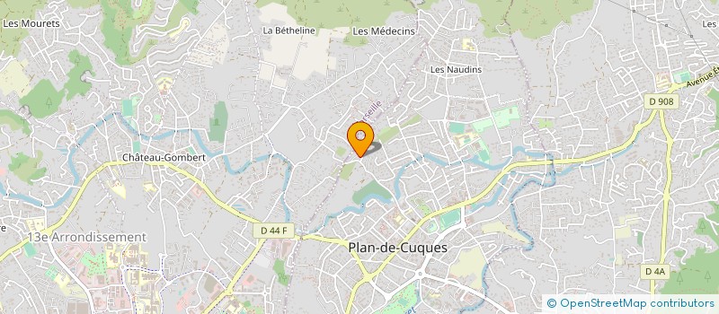 localisation de l'entreprise MADAME ELSA ROBIN à PLAN-DE-CUQUES