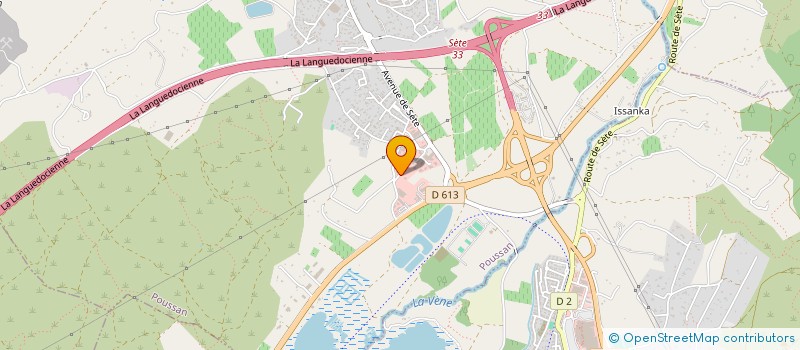 localisation de l'entreprise MADAME ELSA ROCCHETTI VISTICOT  POUSSAN