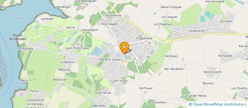 localisation de l'entreprise MADAME ELSA RONCIERE  BADEN