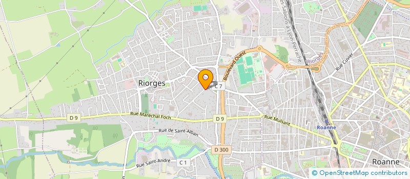 localisation de l'entreprise MADAME ELSA RONGIER-GOYARD à RIORGES