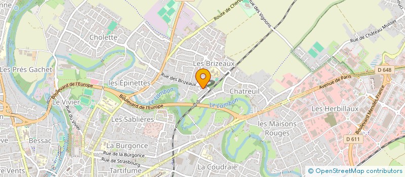 localisation de l'entreprise MADAME ELSA ROUSSEAU  NIORT