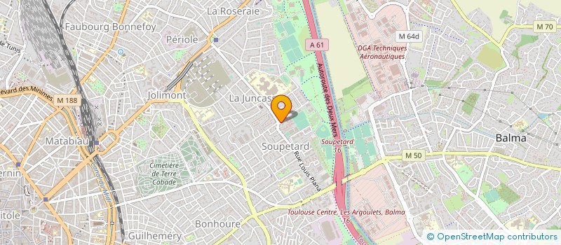 localisation de l'entreprise MADAME ELSA ROUSSELIERES à TOULOUSE