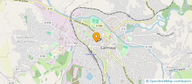 localisation de l'entreprise MADAME ELSA SAMSON  CARMAUX