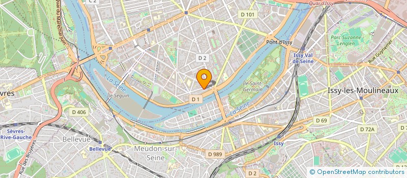 localisation de l'entreprise MADAME ELSA SAVENAY à BOULOGNE-BILLANCOURT