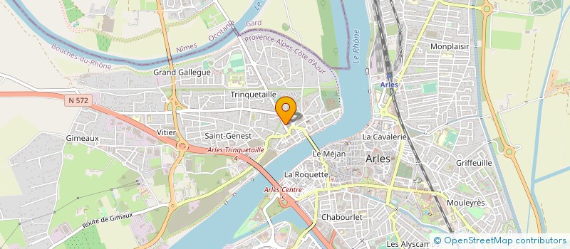 localisation de l'entreprise MADAME ELSA SELLIER à ARLES