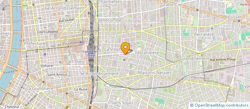 localisation de l'entreprise MADAME ELSA TARNAUD  LYON