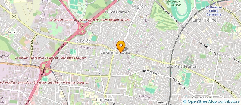 localisation de l'entreprise MADAME ELSA THURIES  CASTELNAU-DE-MEDOC