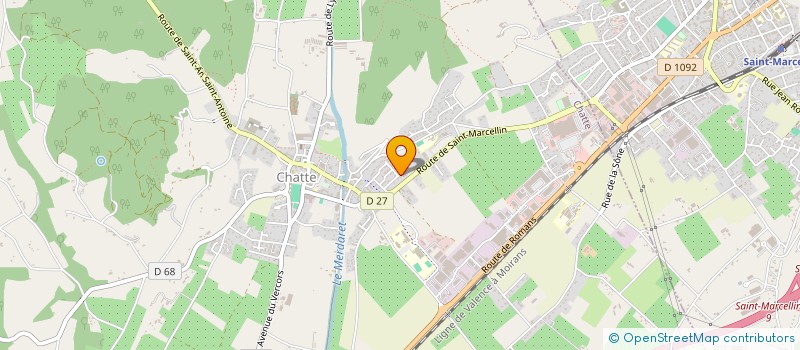 localisation de l'entreprise MADAME ELSA TOMATIS  CHATTE