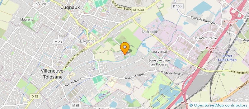 localisation de l'entreprise MADAME ELSA VAN HEES à VILLENEUVE-TOLOSANE