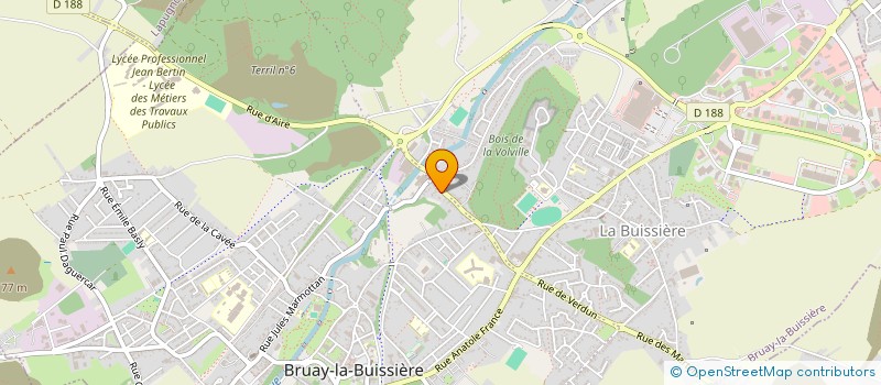 localisation de l'entreprise MADAME ELSA VANDOMMELLE  BRUAY-LA-BUISSIERE