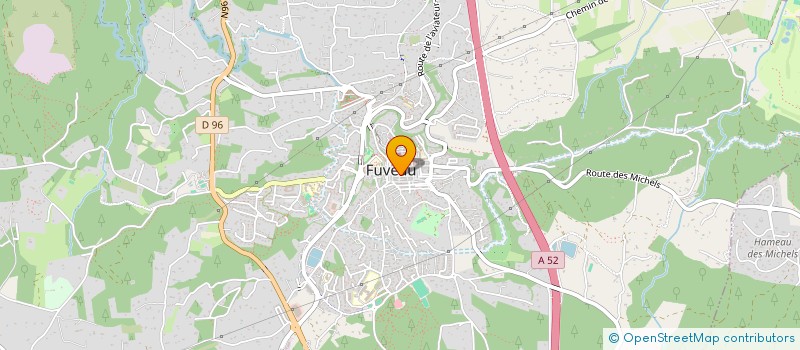 localisation de l'entreprise MADAME ELSA VEDRINE  FUVEAU