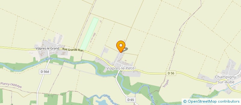 localisation de l'entreprise MADAME ELSA VERNET  VIAPRES-LE-PETIT