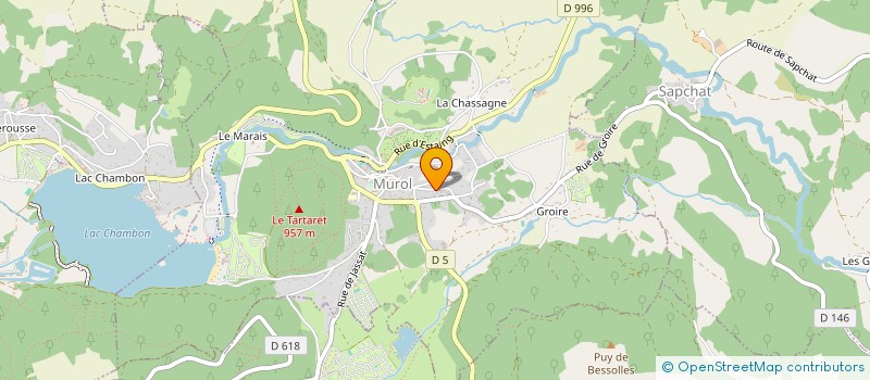 localisation de l'entreprise MADAME ELSA VEYSSIERE  MUROL