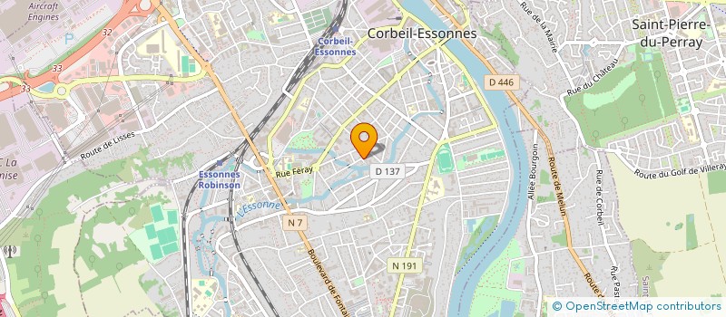 localisation de l'entreprise MADAME ELSA VIDAL  CORBEIL-ESSONNES
