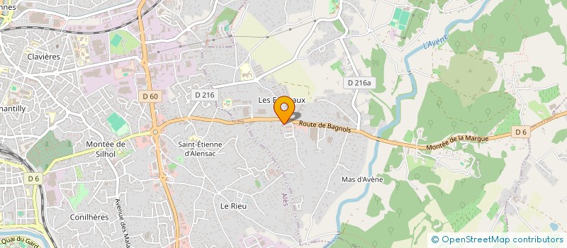 localisation de l'entreprise MADAME ELSA WILUS  SAINT-PRIVAT-DES-VIEUX