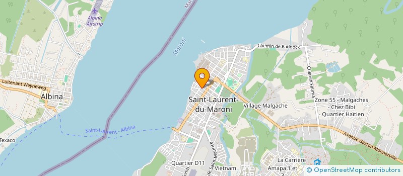localisation de l'entreprise MADAME ELSI DESMANGLES à SAINT-LAURENT-DU-MARONI