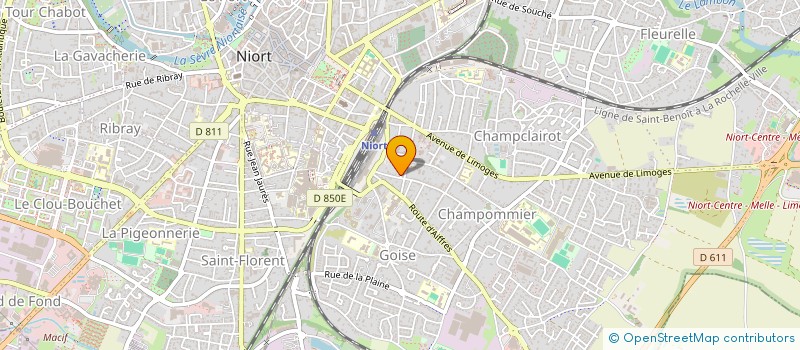 localisation de l'entreprise MADAME ELSIE GONTHIER à NIORT
