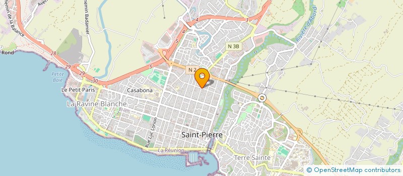 localisation de l'entreprise MADAME ELSIE LAXENAIRE  SAINT-PIERRE