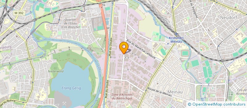 localisation de l'entreprise MADAME ELSIE PEREZ à STRASBOURG