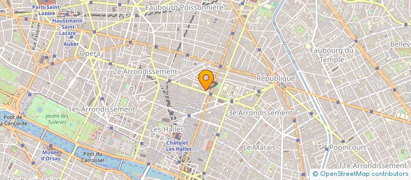 localisation de l'entreprise MADAME ELSY VREYSEN GRUNER-HEGGE  PARIS