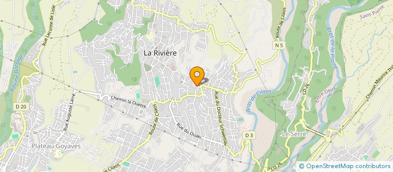 localisation de l'entreprise MADAME ELUCIA GRONDIN à SAINT-LOUIS