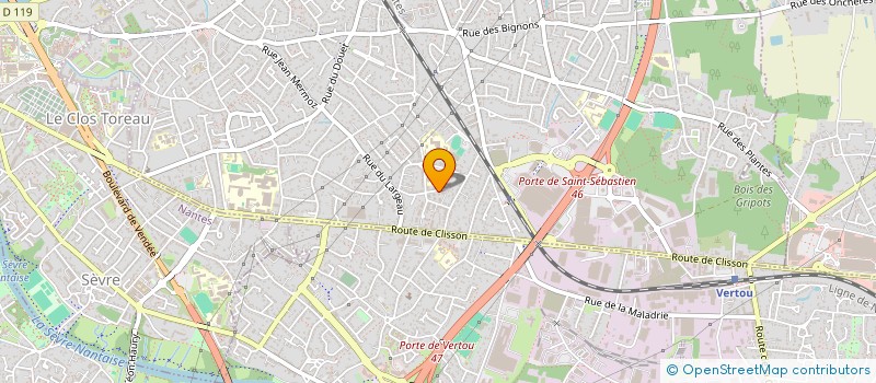 localisation de l'entreprise MADAME ELVA INCEDAL à SAINT-SEBASTIEN-SUR-LOIRE