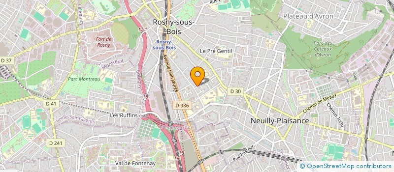 localisation de l'entreprise MADAME ELVA LUVINGISA à ROSNY-SOUS-BOIS