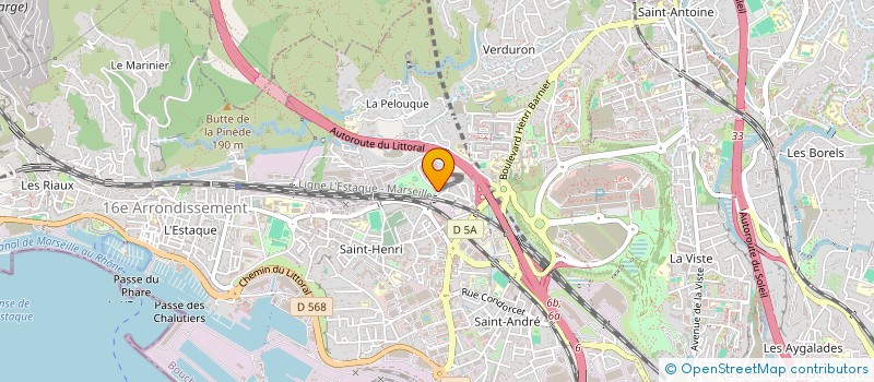 localisation de l'entreprise MADAME ELVAN FIRAT  MARSEILLE