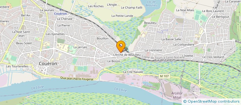 localisation de l'entreprise MADAME ELVENA ARNT à COUERON