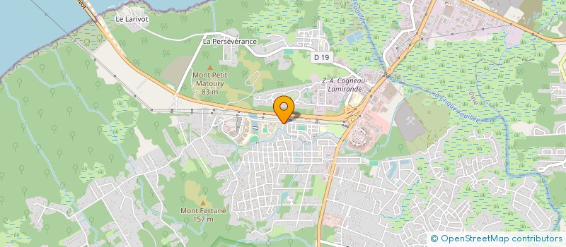 localisation de l'entreprise MADAME ELVICIA DORESTAN à MATOURY