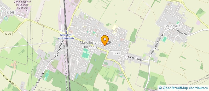 localisation de l'entreprise MADAME ELVINA BASSET  ARPAJON