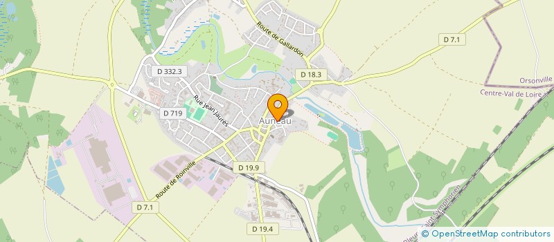 localisation de l'entreprise MADAME ELVINA DOURLET à AUNEAU-BLEURY-SAINT-SYMPHORIEN
