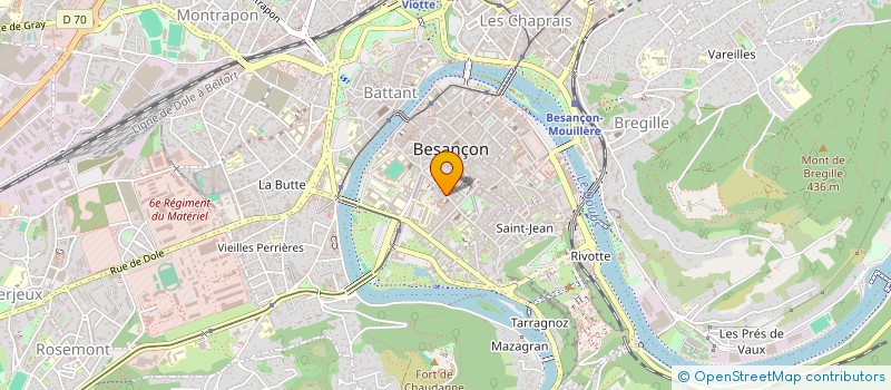 localisation de l'entreprise MADAME ELVINA FONQUERNIE à BESANCON