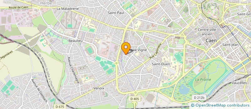 localisation de l'entreprise MADAME ELVINA HAMLAOUI à CAEN