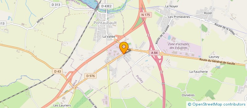 localisation de l'entreprise MADAME ELVIRA COLLET  PONTAUBAULT