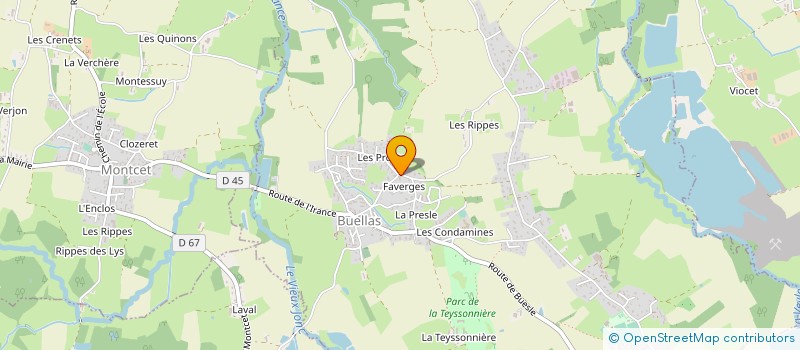 localisation de l'entreprise MADAME ELVIRA CONSOLETTI  BUELLAS