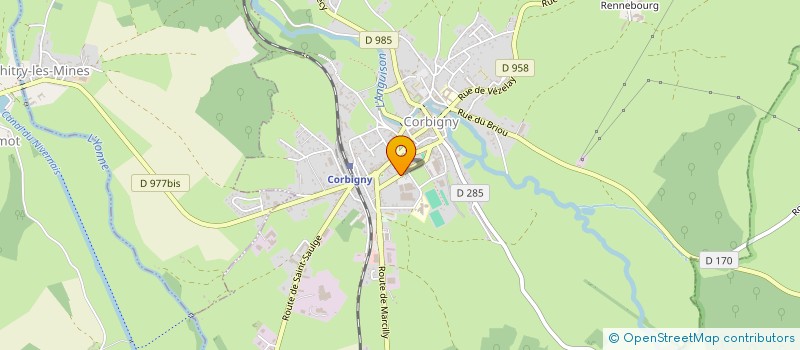 localisation de l'entreprise MADAME ELVIRA DIAS  CORBIGNY