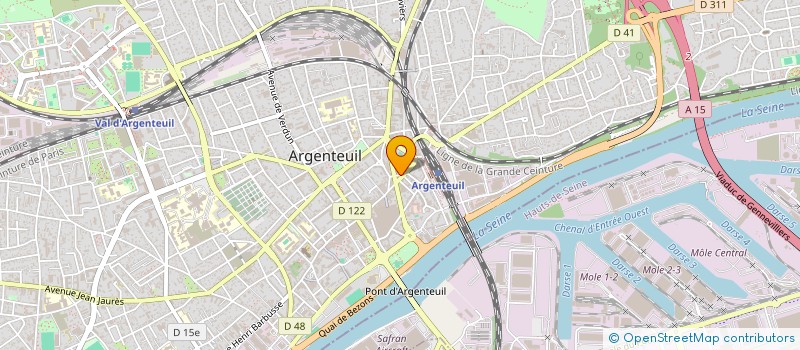 localisation de l'entreprise MADAME ELVIRA GALUSNIC  ARGENTEUIL