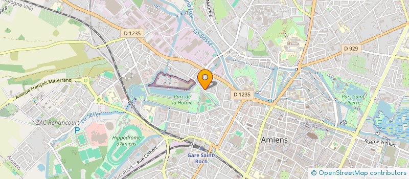 localisation de l'entreprise MADAME ELVIRA PAVLENKO  AMIENS