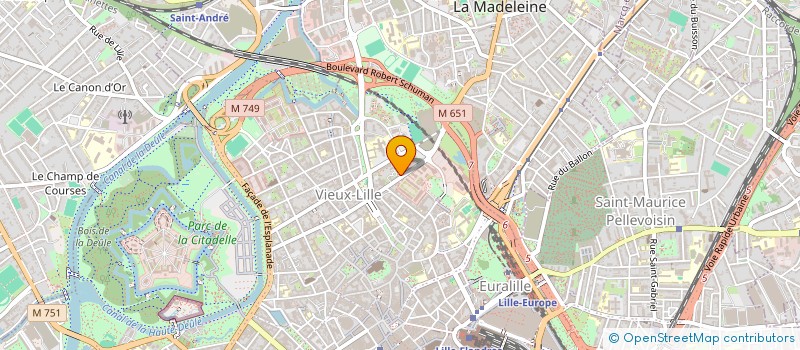 localisation de l'entreprise MADAME ELVIRA SUMBULA à LILLE