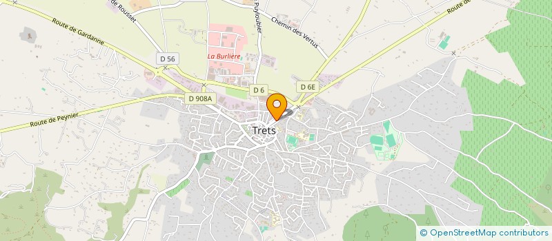 localisation de l'entreprise MADAME ELVIRA TERRAZZI à TRETS