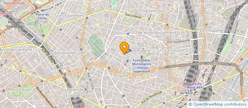 localisation de l'entreprise MADAME ELVIRE BONDUELLE  PARIS