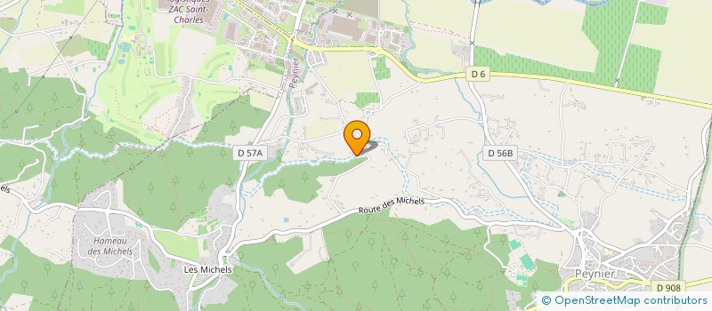 localisation de l'entreprise MADAME ELVIRE CHEVANCHE  PEYNIER