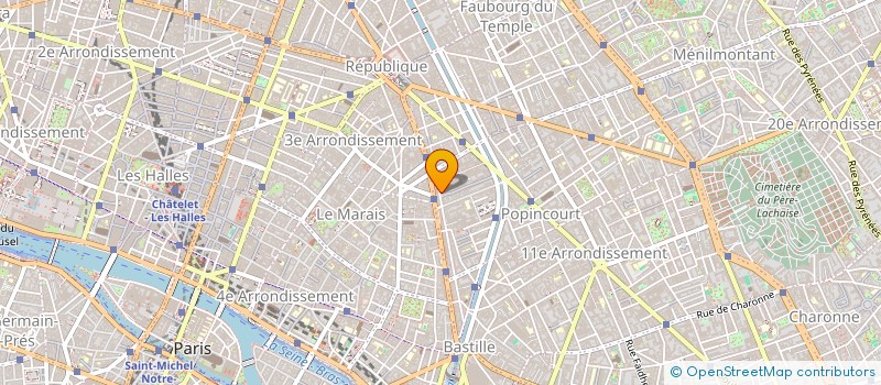 localisation de l'entreprise MADAME ELVIRE HALARY  PARIS