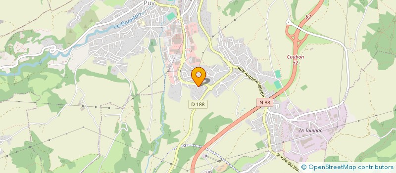 localisation de l'entreprise MADAME ELVIRE RICOU à LE PUY-EN-VELAY